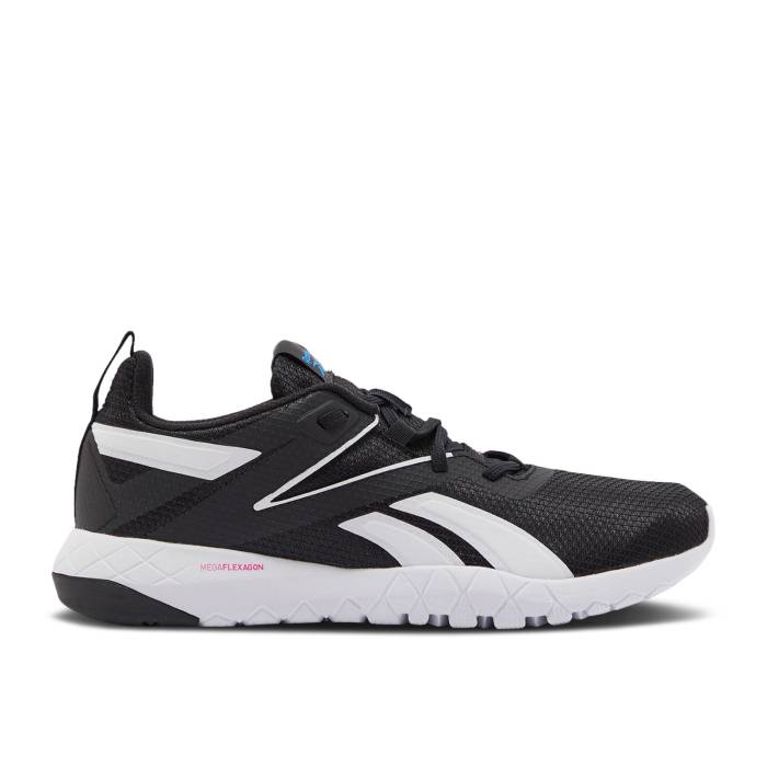 リーボック Reebok 【 Mega Flexagon 'Black Horizon Blue Pink' Men Black/Horizon Blue/Proud Pink 】 メガ 青色 ブルー メンズ 黒色 ブラック 青色 ブルー pink ピンク