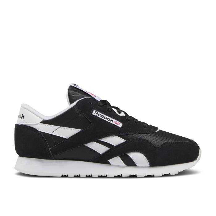 リーボック Reebok 【 Wmns Classic Nylon \u0027Black White\u0027 2023 Women Core Black/Footwear White/Footwear White 】 古典派音楽 ナイロン レディース 中核グループ 黒いこと 黒いこと 白いこと 白いこと