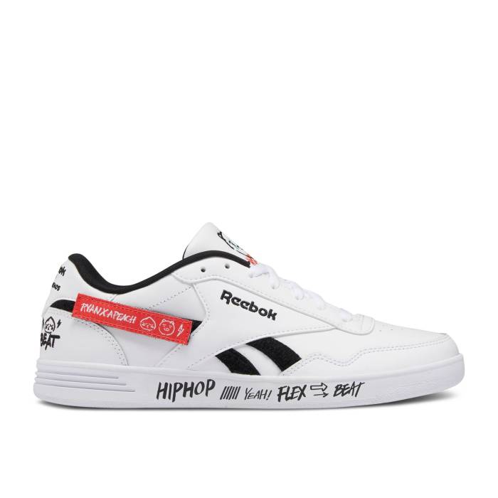 リーボック Reebok 【 Kakao X Royal Techque T 'Ryan & Apeach' Men White/Black 】 メンズ 白色 ホワイト 黒色 ブラック