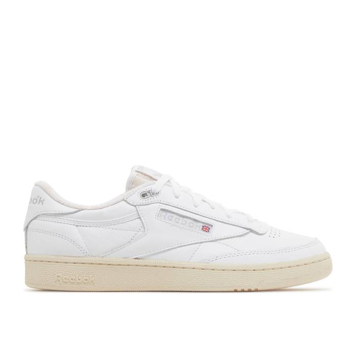リーボック Reebok 【 Club C 85 Vintage \u0027Paperwhite\u0027 Men Cloud White/Pure Grey/Paperwhite 】 野球クラブ vintage ビンテージ・ヴィンテージ メンズ 白いこと 白いこと 純然たる 薄墨色 薄墨色 スニーカー-メンズ靴