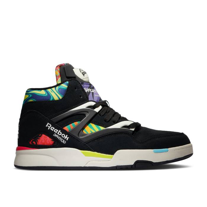 リーボック Reebok 【 The Young Bucks X Pump Omni Zone 2 \u0027Superkicks\u0027 Men Black/Purple 】 バックス 揚水機 オムニ zone 地域 メンズ 黒いこと 黒いこと Purple 紫・パープル