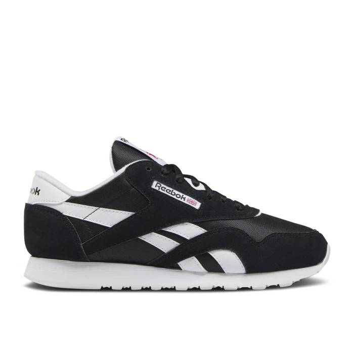リーボック Reebok 【 Wmns Classic Nylon Black White 2022 Women Core Black/Footwear White/Footwear White 】 クラシック ナイロン レディース コア 黒色 ブラック 白色 ホワイト