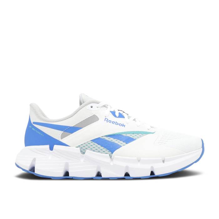 リーボック Reebok 【 Zig Dynamica 5 \u0027White Kinetic Blue\u0027 Men White/Kinetic Blue/Grey 1 】 Zig ジッグ メンズ 白いこと 白いこと 青み 青色 薄墨色 薄墨色