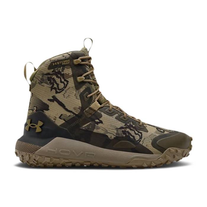 アンダーアーマー Under Armour 【 Hovr Dawn Wp 400G \u0027Ridge Reaper Camo Barren\u0027 Men Ridge Reaper Camo Barren/Bayou 】 合鴨柄 メンズ 合鴨柄