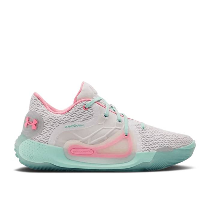 アンダーアーマー Under Armour 【 Anatomix Spawn 2 \u0027White Pink\u0027 Men White/Pink/Light Blue 】 メンズ 白いこと 白いこと pink サクラ色 青味 青み