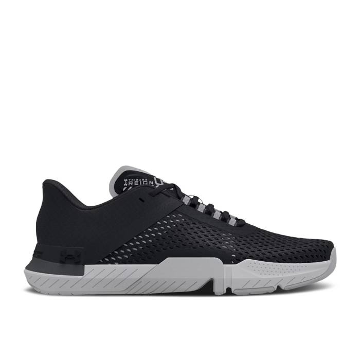 アンダーアーマー Under Armour 【 Wmns Tribase Reign 4 \u0027Black Halo Grey\u0027 Women Black/Halo Grey 】 レディース 黒いこと 黒いこと 薄墨色 薄墨色