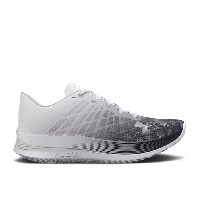 アンダーアーマー Under Armour 【 Flow Velociti Elite 'White Black' Men White/Black 】 フローレス エリート メンズ 白色 ホワイト 黒色 ブラック