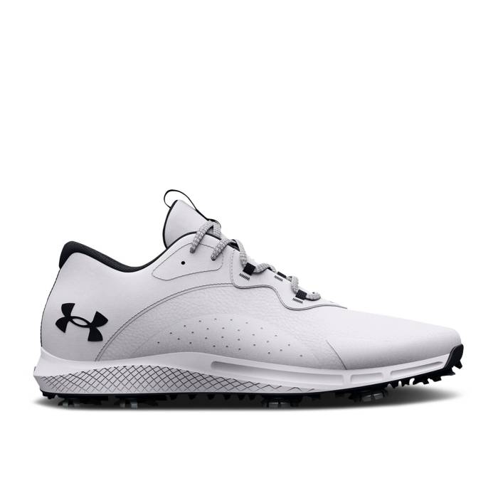 アンダーアーマー Under Armour 【 Charged Draw 2 Golf Wide \u0027White Black\u0027 Men White/Black 】 golf ゴルフ メンズ 白いこと 白いこと 黒いこと 黒いこと