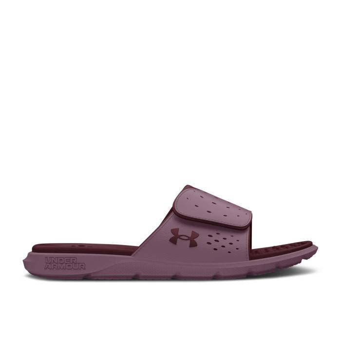 アンダーアーマー Under Armour 【 Wmns Ignite Pro Slide 'Misty Purple' Women Misty Purple/Deep Red 】 イグナイト プロ Slide サンダル レディース Purple 紫・パープル ディープ Red 赤・レッド