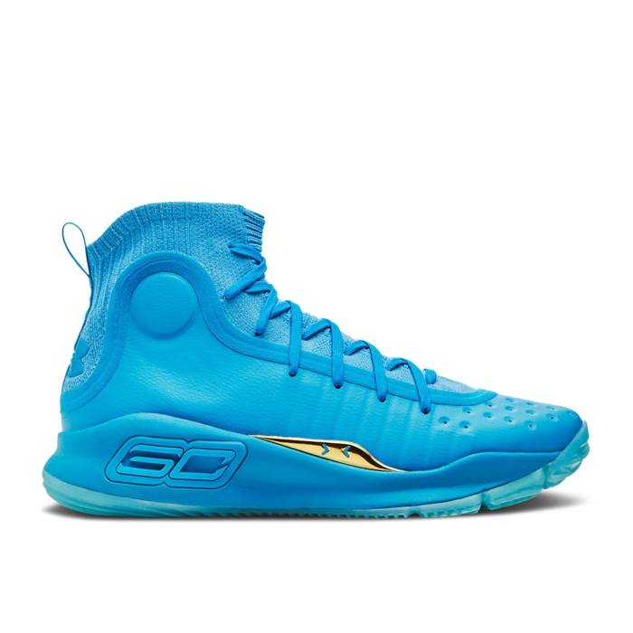 アンダーアーマー Under Armour 【 Curry 4 Retro \u0027Flooded\u0027 Men Capri/Metallic Gold 】 カリー レトロ メンズ ゴールド