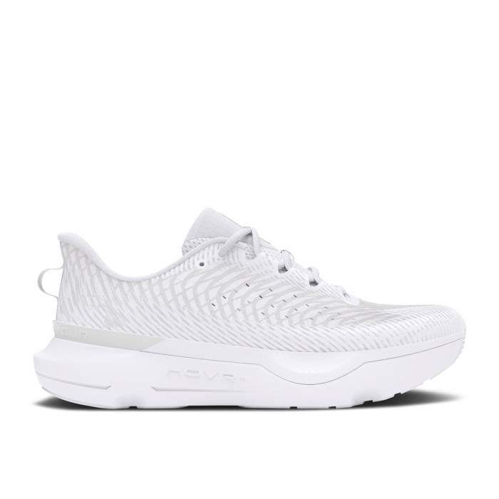 アンダーアーマー Under Armour 【 Hovr Infinite Pro \u0027White Halo Grey\u0027 Men White/Distant Grey/Halo Grey 】 労働者階級 メンズ 白いこと 白いこと 薄墨色 薄墨色