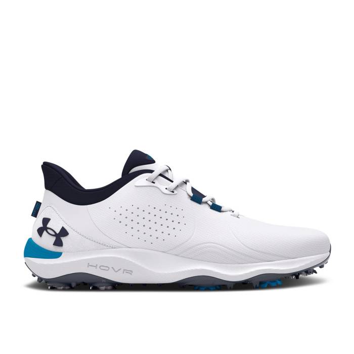 アンダーアーマー Under Armour 【 Drive Pro Golf Wide 'White Capri' Men White/Capri/Midnight Navy 】 プロ golf ゴルフ メンズ 白色 ホワイト 紺色 ネイビー|スニケス