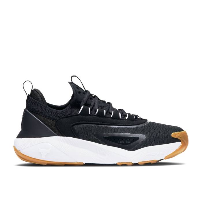 アンダーアーマー Under Armour 【 Wmns Project Rock 7 \u0027Black White Gum\u0027 Women Black/White/Anthracite 】 白いこと 白いこと レディース 黒いこと 黒いこと 白いこと 白いこと