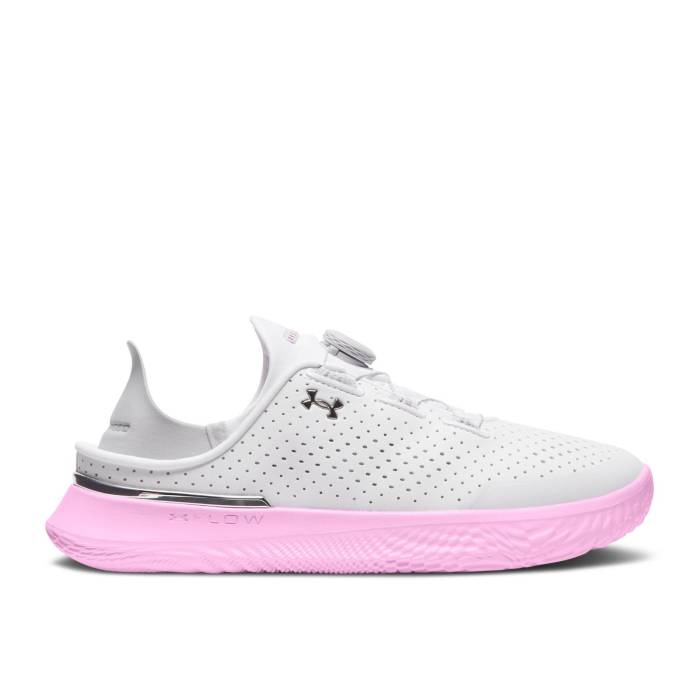 アンダーアーマー Under Armour 【 Slipspeed 'White Stellar Pink' Men White/Stellar Pink/Metallic Silver 】 メンズ 白色 ホワイト pink ピンク Silver 銀色・シルバー|スニケス