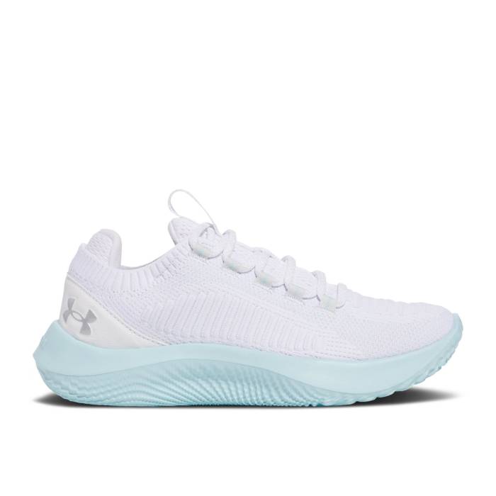 アンダーアーマー Under Armour 【 Wmns Flow Dynamic 2 'White Stream' Women White/Stream/Metallic Silver 】 フローレス ダイナミック レディース 白色 ホワイト Silver 銀色・シルバー|スニケス
