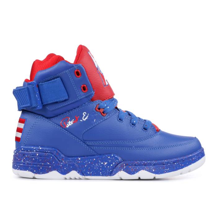 ユーイングアスレティックス Ewing 【 Big Pun X 33 Hi 'Puerto Rico' Men Royal/Red/White 】 靴 メンズ靴 スニーカー メンズ Red 赤・レッド 白色 ホワイト画像