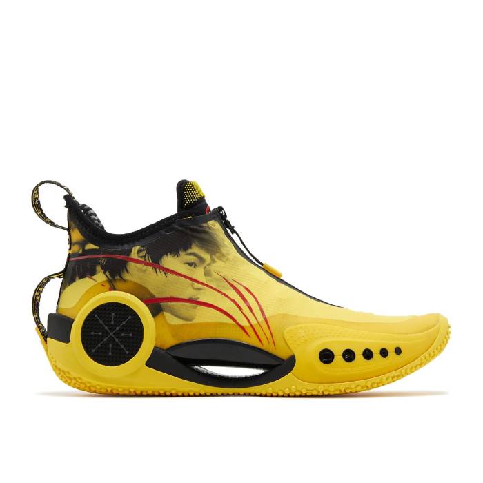 リーニン Li-Ning 【 Way Of Wade 9 \u0027Bruce Lee\u0027 Men Yellow/Black 】 ウェイド メンズ yellow 黄味がかった・黄色 黒いこと 黒いこと
