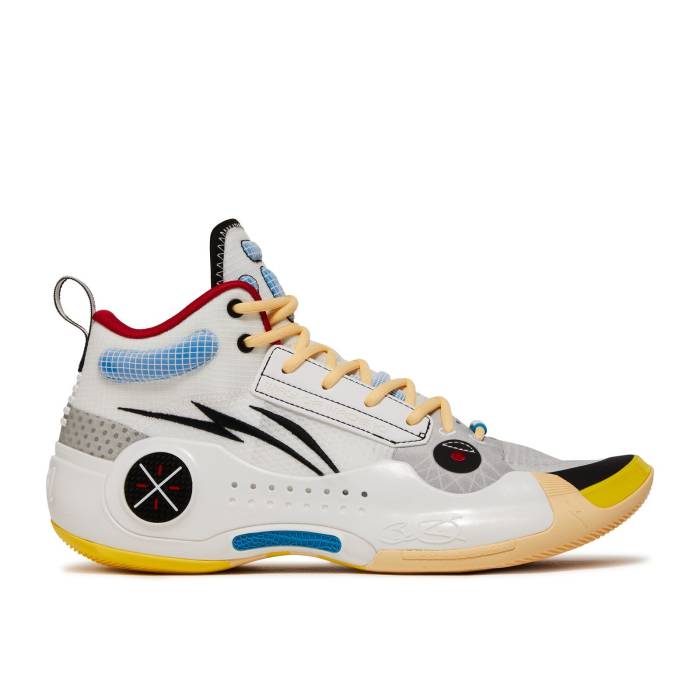 リーニン Li-Ning 【 Way Of Wade 10 Test R1 Men Standard White/Black/Bull Red 】 ウェイド メンズ standard スタンダード 白色 ホワイト 黒色 ブラック Red 赤・レッド