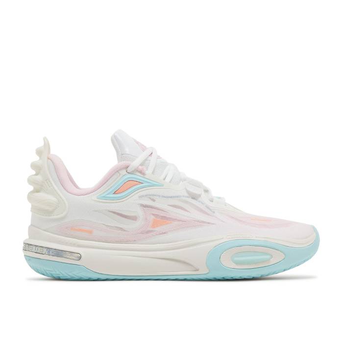 リーニン Li-Ning 【 Wade All City 11 V2 \u0027Family Love\u0027 Men White/Pink/Blue 】 ウェイド シティ メンズ 白いこと 白いこと pink さくら色 青碧 青碧