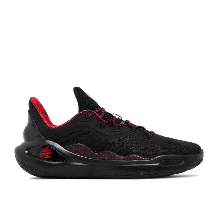 Curry Brand 【 Tuff Crowd X Curry Flow 11 Black Grey Men Black/Red/Grey 】 カリー フローレス メンズ 黒色 ブラック Red 赤・レッド 灰色 グレー