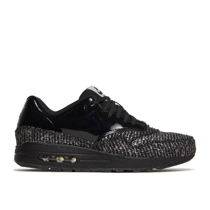 ナイキ Nike 【 Wmns Air Max 1 Vt Qs \u0027New Years Eve Pack\u0027 Women Black/Metallic Silver/Black 】 マックス レディース 黒いこと 黒いこと Silver しろがね色・しろがね色