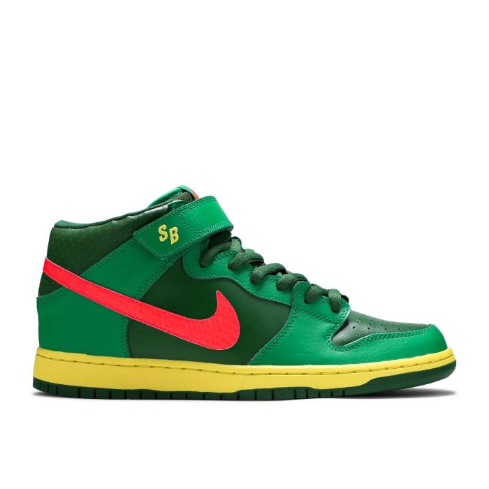 ナイキ Nike 【 Dunk Mid Pro Sb \u0027Watermelon\u0027 Men Lucky Green/Atmc Rd-Frtrss Grn 】 ダンク ミッド 労働者階級 エスビー メンズ green 緑・緑であること