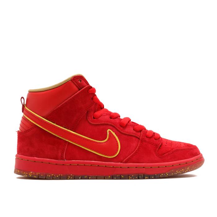 ナイキ Nike 【 Dunk Hi Premium Sb \u0027Cny\u0027 Men University Red/University Red-Metallic Gold 】 ダンク Premium 割り増し金 エスビー メンズ Red 赤・赤いこと ゴールド