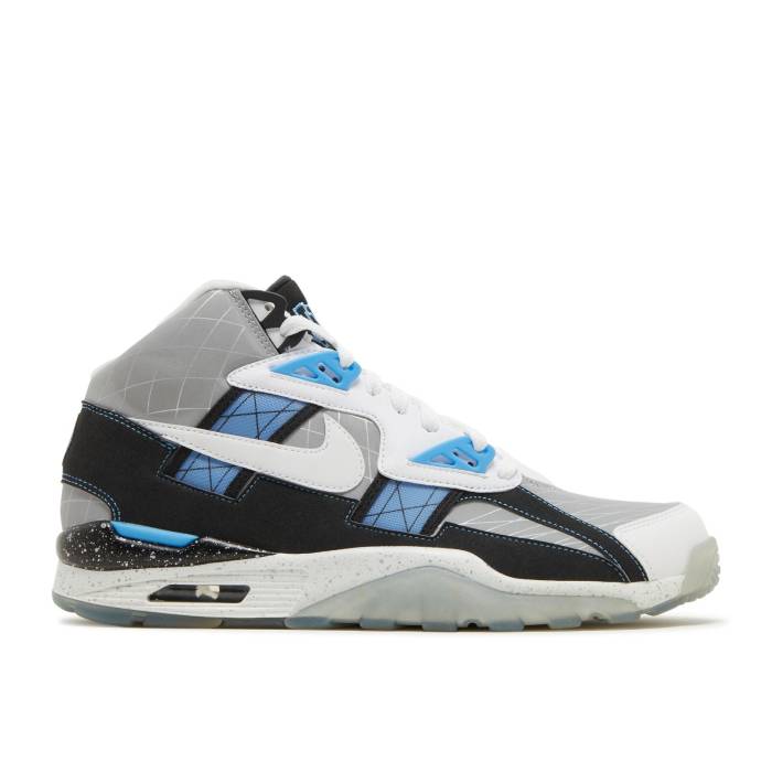ナイキ Nike 【 Air Trainer Sc High Qs \u0027Mlb All-Star\u0027 Men Mtllc Slvr/White-Blk-Unvrsty B 】 調教師 ご機嫌 メンズ