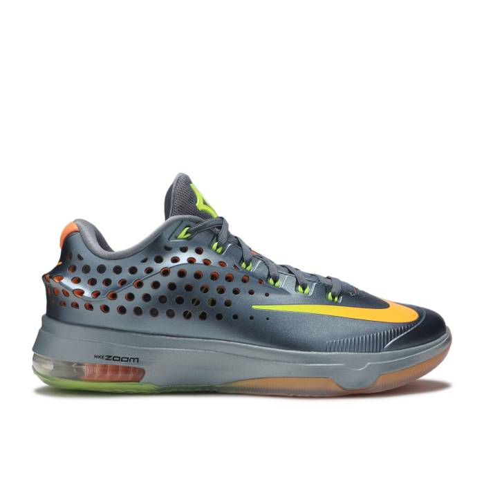 ナイキ Nike 【 Kd 7 Elite \u0027Team\u0027 Men Blue Graphite/Bright Citrus-Dove Grey-Volt 】 エリート メンズ 青碧 青碧