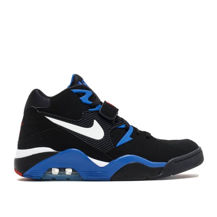 ナイキ Nike 【 Air Force 180 \u0027Barkley\u0027 2016 Men Black/White-Sport Royal-Varsity Red 】 メンズ 黒いこと 黒いこと Red 赤・赤いこと