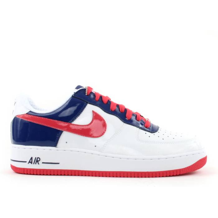 ナイキ Nike 【 Air Force 1 Premium \u0027South Korea World Cup\u0027 Men White/Grenadine-Deep Royal 】 Premium 割り増し金 メンズ 白いこと 白いこと