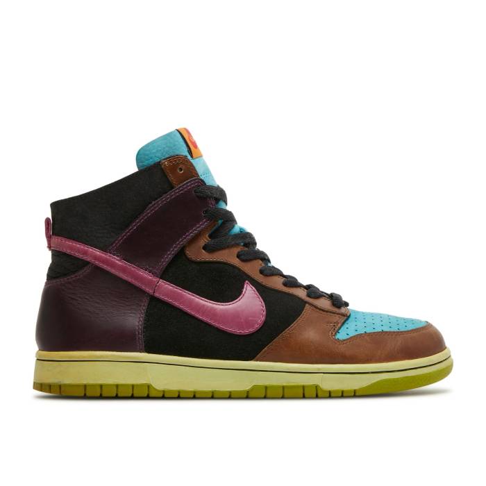 ナイキ Nike 【 Undefeated X Dunk High Nl Men Blue Reef/Cotton Candy/Black 】 アンディフィーテッド ダンク ご機嫌 メンズ 青碧 青碧 黒いこと 黒いこと