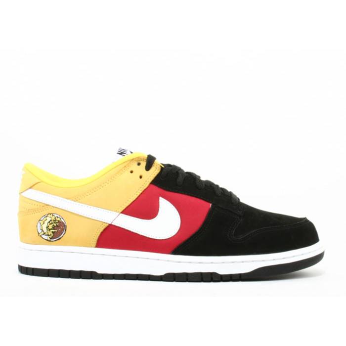 ナイキ Nike 【 Dunk Low Men Black/Wht-Chrm Yellow-Sprt Red 】 ダンクロー メンズ 黒いこと 黒いこと Red 赤・赤いこと