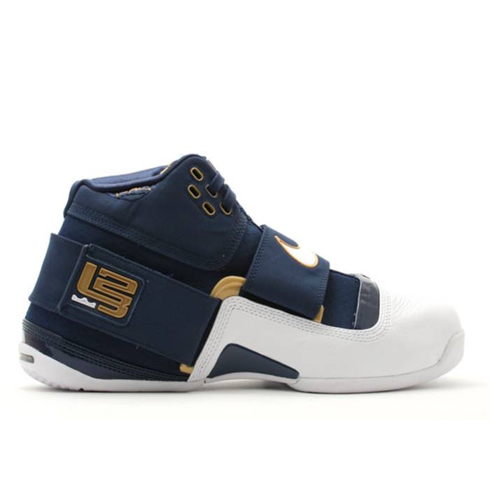 ナイキ Nike 【 Lebron Zoom Soldier 1 Midnight Navy Men White/Midnight Navy/Jersey Gold 】 Lebron レブロン ズーム ソルジャー メンズ 白色 ホワイト 紺色 ネイビー ジャージ ゴールド