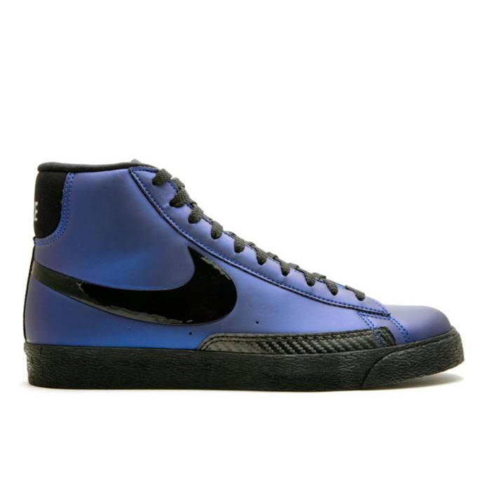 ナイキ Nike 【 Blazer High Premium U Hoh 'Foamposite' Men Varsity Royal/Black-Mtllc Slvr 】 ブレイザー ハイ Premium プレミアム メンズ