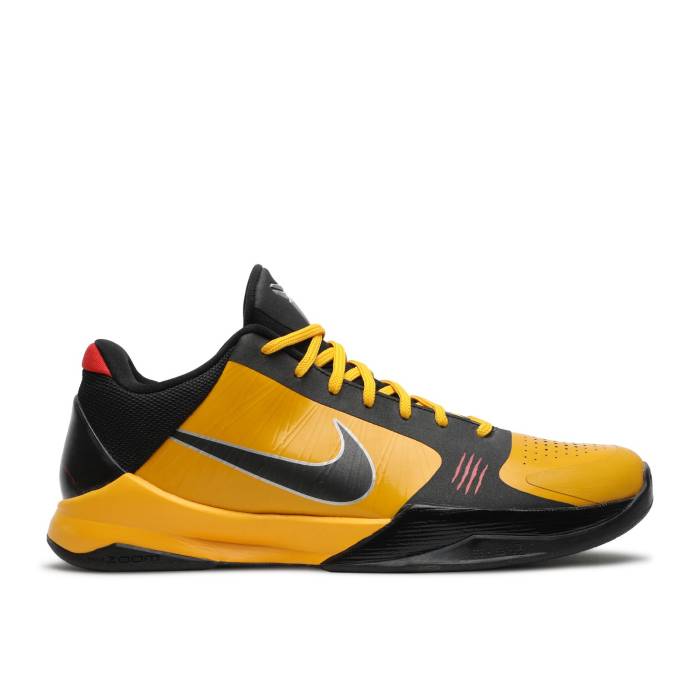 ナイキ Nike 【 Zoom Kobe 5 Bruce Lee 2010 Men Del Sol/Black/Metallic Silver/Varsity Red 】 ズーム Kobe コービー メンズ 黒色 ブラック Silver 銀色・シルバー Red 赤・レッド