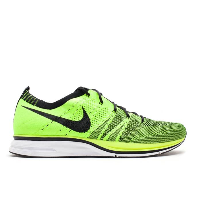 ナイキ Nike 【 Flyknit Trainer+ \u0027Volt Black\u0027 Men Volt/Black 】 飛球編み物 メンズ 黒いこと 黒いこと