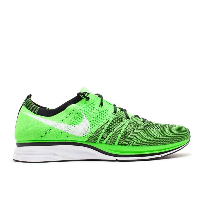 ナイキ Nike 【 Flyknit Trainer+ \u0027Electric Green\u0027 Men Electric Green-Black-White 】 飛球編み物 メンズ