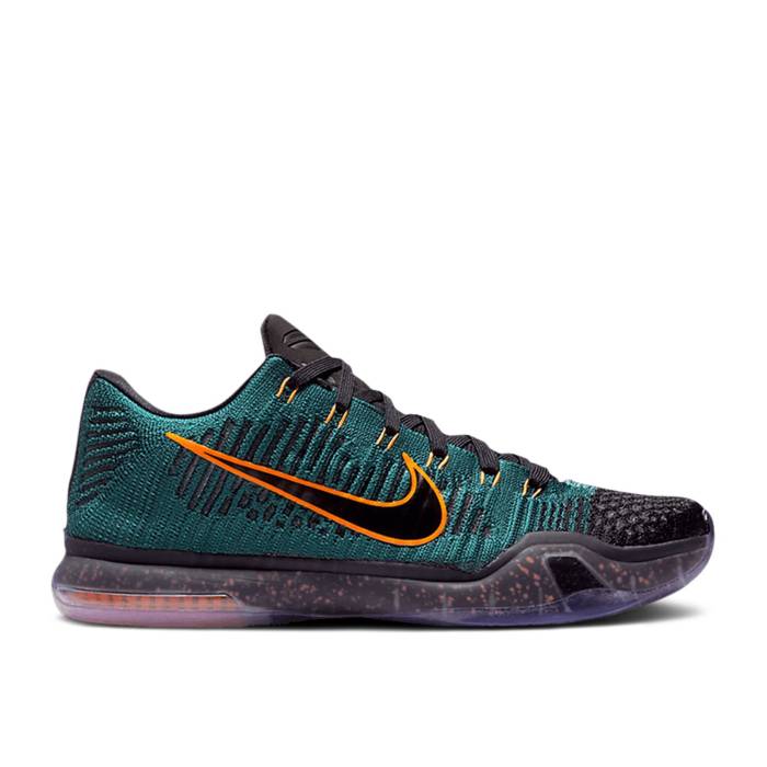 ナイキ Nike 【 Kobe 10 Elite \u0027Drill Sergeant\u0027 Men Dark Atomic Teal/Total Orange-Mineral Teal-Black 】 Kobe コービー エリート メンズ