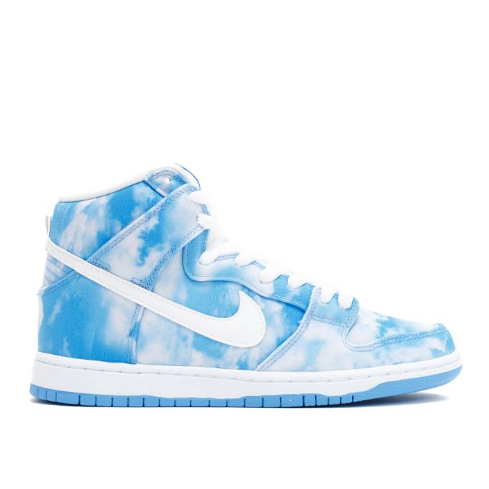 ナイキ Nike 【 Sb Dunk High \u0027Cloud\u0027 Men University Blue/White-University Blue 】 エスビー ダンク ご機嫌 メンズ 青味 青み