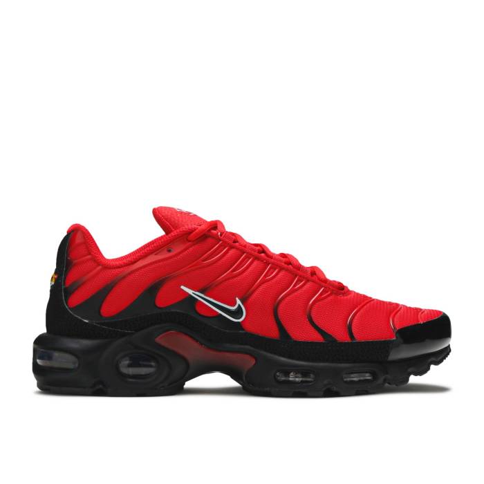 ナイキ Nike 【 Air Max Plus Tn \u0027University Red\u0027 Men University Red/Black-White 】 マックス メンズ Red 赤・赤いこと
