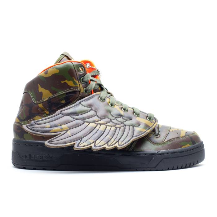 アディダス Adidas 【 Js Wings \u0027Camo\u0027 Men Oldgol/Black1/Brnspi 】 メンズ