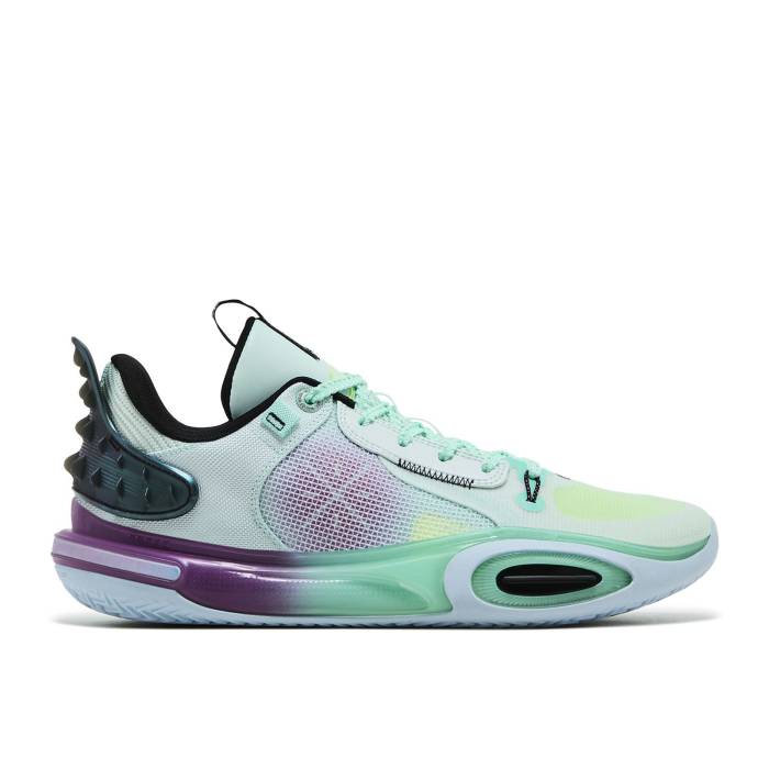 リーニン Li-Ning 【 Wade All City 11 \u0027Ice Blood\u0027 Men Mint/Purple 】 ウェイド シティ メンズ Purple 紫・パープル