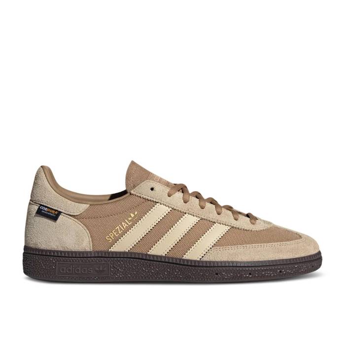 アディダス Adidas 【 Handball Spezial \u0027Cordura Pack - Cardboard\u0027 Men Cardboard/Crystal Sand/Magic Beige 】 ハンドボール スペシアル メンズ 砂色・真砂 神通力 ベージュ