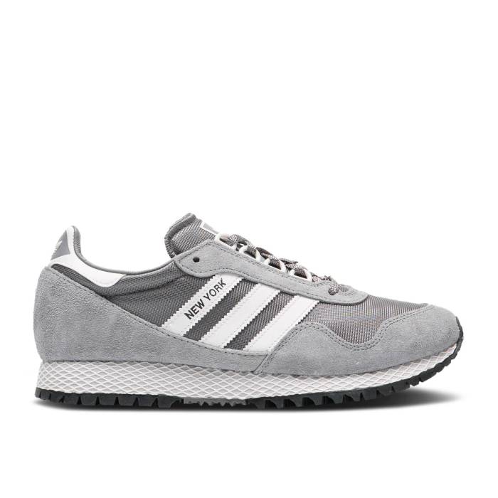 アディダス Adidas 【 New York \u0027Grey Crystal White\u0027 Men Grey Four/Crystal White/Grey 】 メンズ 薄墨色 薄墨色 白いこと 白いこと