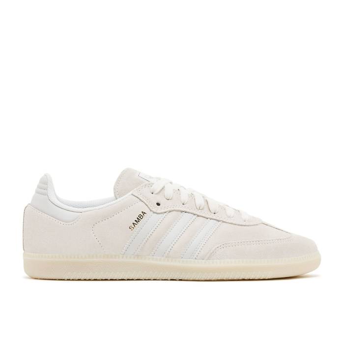 アディダス Adidas 【 Samba 'Chalk White' Men Chalk White/Grey One/Carbon 】 サンバ メンズ 白色 ホワイト 灰色 グレー カーボン