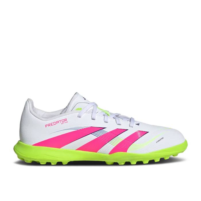 アディダス Adidas 【 Predator 24 League Tf K 'Celestial Victory Pack' Youth Cloud White/Lucid Pink/Lucid Lemon 】 プレデター Victory ビクトリー キッズ ベビー マタニティ キッズファッション 靴 その他 ジュニア キ画像