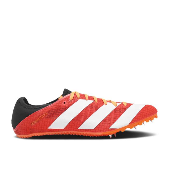 アディダス Adidas 【 Sprintstar 'Vivid Red' Men Vivid Red/Cloud White/Solar Orange 】 メンズ Red 赤・レッド 白色 ホワイト orange 橙・オレンジ