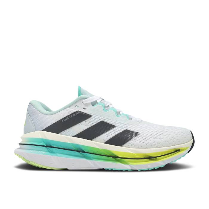 アディダス Adidas 【 Wmns Adistar Byd \u0027White Night Metallic Flash Aqua\u0027 Women Cloud White/Night Metallic/Flash Aqua 】 ナイト爵 レディース 白いこと 白いこと ナイト爵 アクア