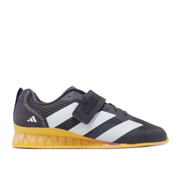アディダス Adidas 【 Adipower Weightlifting 3 2024 Athlete Pack Men Aurora Black/Zero Metallic/Spark 】 メンズ 黒色 ブラック ゼロ